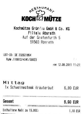 tfms Hffner Kochmtze Restaurant